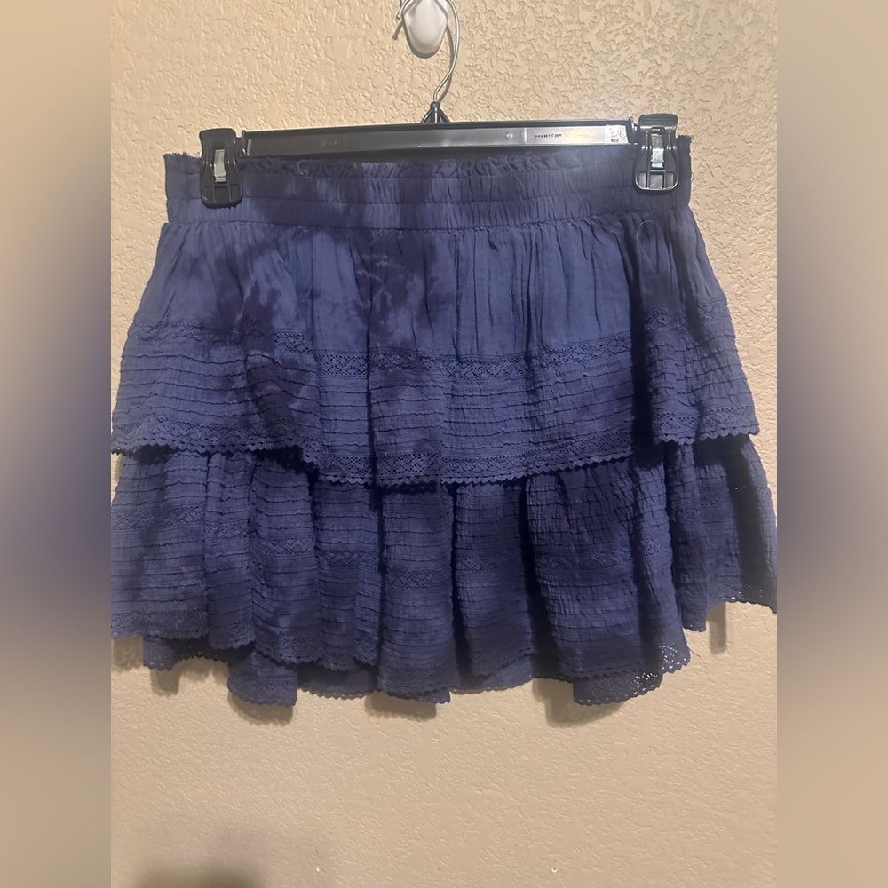 Aerie Mini Skirt in Classic Black with Flirty Flair